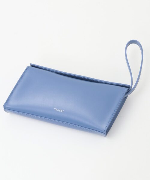 Tiara（ティアラ）の「【YAHKI/ヤーキ】ミニバッグ（YH-714）（クラッチバッグ・レディース・ライトグレー/ブラック/ブルー・FREE）」の9枚目の写真