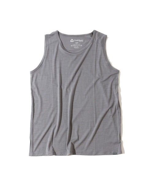 TRAIL BUM(トレイルバム)の「MERINO 150 TANK /メリノ 150 タンク(タンクトップ・メンズ・グレー系その他/ブラウン系その他・MEDIUM/LARGE/SMALL)」の1枚目の写真