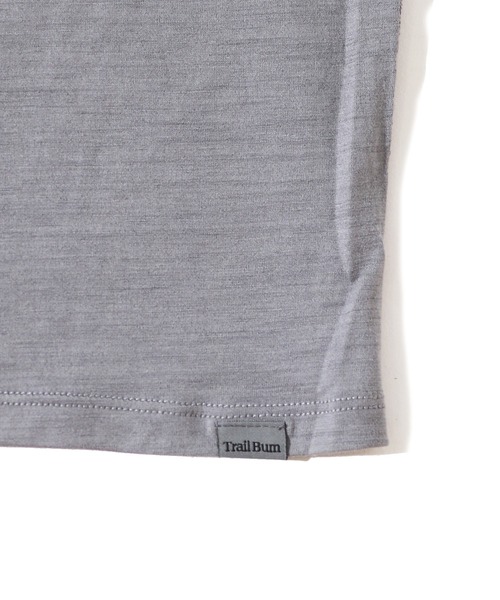 TRAIL BUM(トレイルバム)の「MERINO 150 TANK /メリノ 150 タンク(タンクトップ・メンズ・グレー系その他/ブラウン系その他・MEDIUM/LARGE/SMALL)」の8枚目の写真