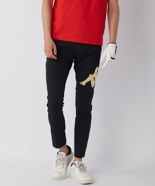 美品　Kappa 防寒ゴルフパンツ Kappa パンツ 「Kappa / カッパ」レディースロゴゴルフパンツ