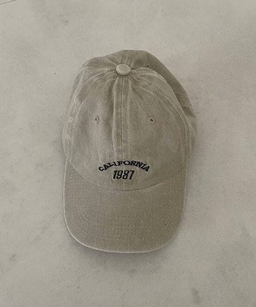 kutir（クティール）の「kutirlune／ワンポイントシンプルキャップ（キャップ・レディース・ベージュ/カーキ/ネイビー/レッド/グレー/ブラック・FREE）」の17枚目の写真