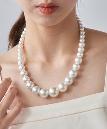 【MAISON BREEZE】グラデーションパールショートネックレス OSWY