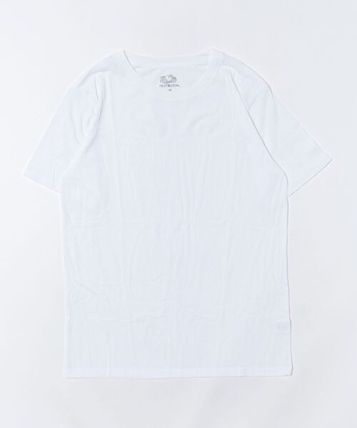 FRUIT OF THE LOOM(フルーツオブザルーム)の「【FRUIT OF THE LOOM】3P 天竺Tシャツ 14665800(Tシャツ/カットソー・メンズ・ホワイト/ブラック・M/L/XL)」の3枚目の写真