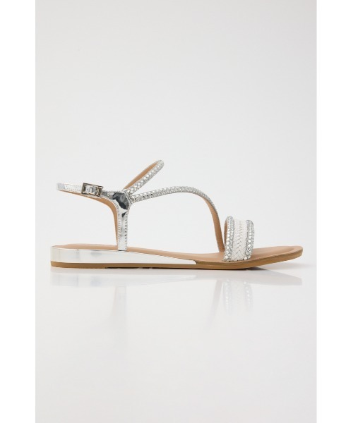 STACCATO(スタッカート)の「クレオスリングフラット(サンダル・レディース・ホワイト・22.5㎝/23.0cm/23.5cm/24.0cm/24.5cm)」の4枚目の写真