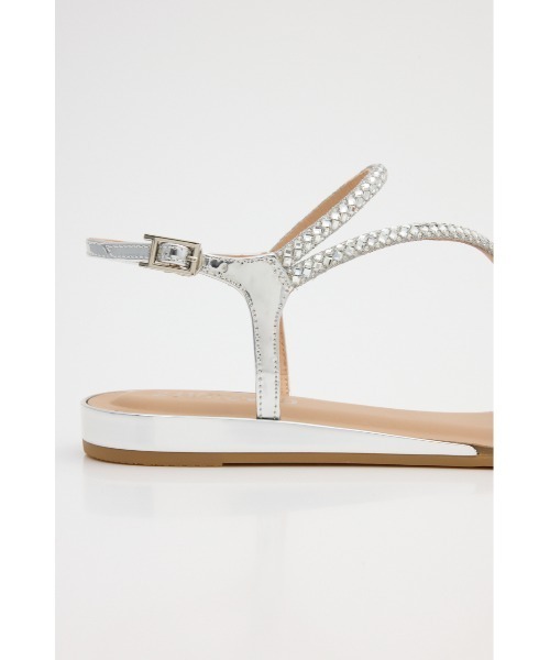 STACCATO(スタッカート)の「クレオスリングフラット(サンダル・レディース・ホワイト・22.5㎝/23.0cm/23.5cm/24.0cm/24.5cm)」の6枚目の写真