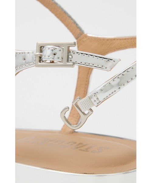 STACCATO(スタッカート)の「クレオスリングフラット(サンダル・レディース・ホワイト・22.5㎝/23.0cm/23.5cm/24.0cm/24.5cm)」の9枚目の写真