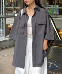 MoL（モル）の「【MOL】ユニセックスドライバーズワイドシャツ（シャツ/ブラウス）」