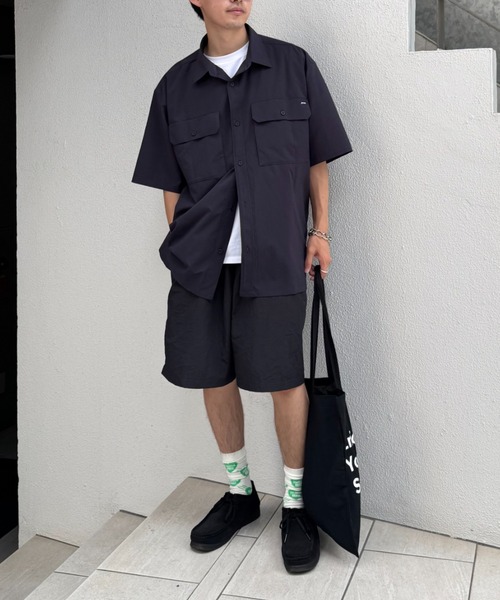 MoL（モル）の「【MOL】ユニセックスドライバーズワイドシャツ（シャツ/ブラウス・レディース・ネイビー/チャコールグレー/ブラック・ONE SIZE/LARGE/MEDIUM）」の14枚目の写真