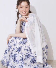 couture brooch | 【上品な透け感・通勤】ダブルパール調釦シアーカーディガン(カーディガン/ボレロ)