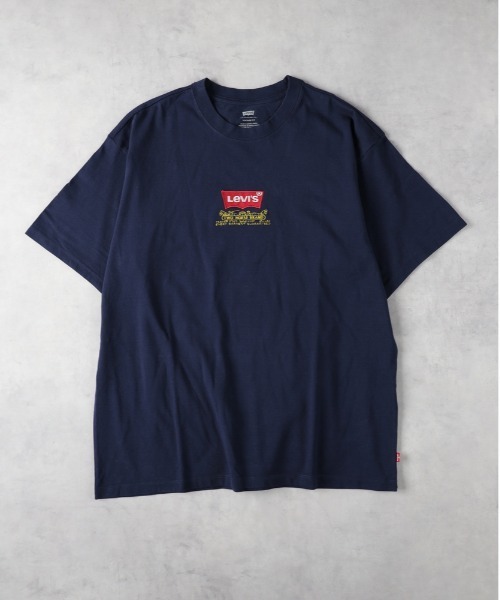 Levi's(リーバイス)の「【Levi's】「VINTAGE FIT TEE」ヴィンテージフィットTシャツ(Tシャツ/カットソー・メンズ・ブルー・S/M/L)」の2枚目の写真