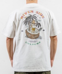 JUNKSOUL（ジャンクソウル）の「RIVER SIDE CULTURE/RSC COCONUT ISLAND Tシャツ (M4)（Tシャツ/カットソー）」