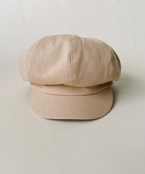 ORIENT MILLINERY(オリエント ミリナリー)の「Kojima Denim Casquette(キャスケット・レディース・ネイビー/ブラック/ベージュ・FREE)」の10枚目の写真