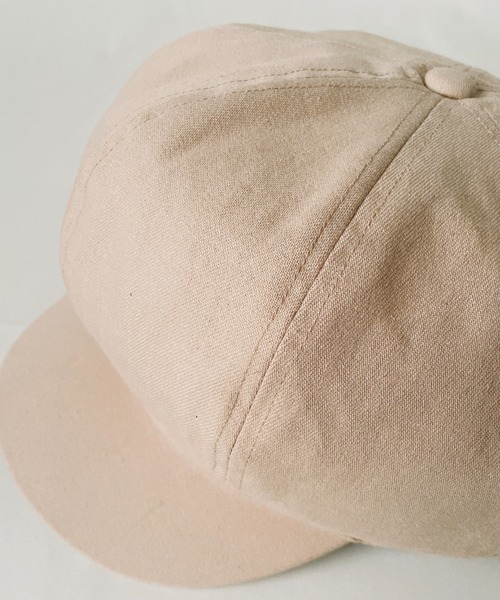 ORIENT MILLINERY(オリエント ミリナリー)の「Kojima Denim Casquette(キャスケット・レディース・ネイビー/ブラック/ベージュ・FREE)」の11枚目の写真