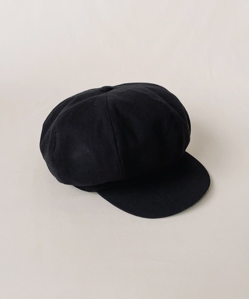 ORIENT MILLINERY(オリエント ミリナリー)の「Kojima Denim Casquette(キャスケット・レディース・ネイビー/ブラック/ベージュ・FREE)」の9枚目の写真