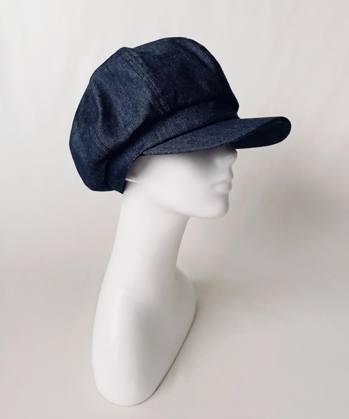 ORIENT MILLINERY(オリエント ミリナリー)の「Kojima Denim Casquette(キャスケット・レディース・ネイビー/ブラック/ベージュ・FREE)」の16枚目の写真
