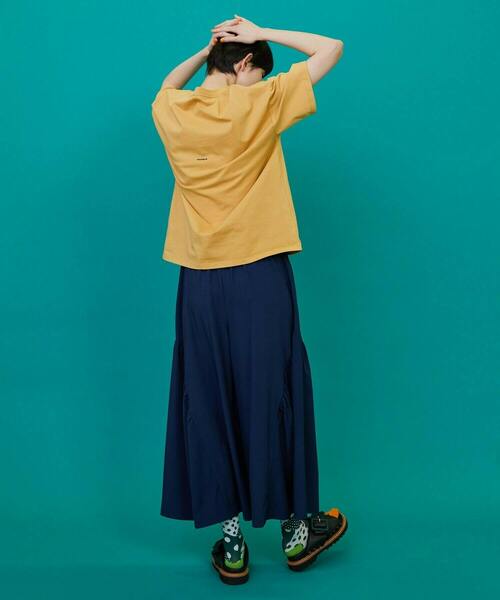 FRAPBOIS（フラボア）の「フォイルドットT（Tシャツ/カットソー・レディース・オレンジ/グリーン・1/2）」の13枚目の写真