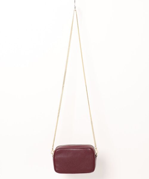 GOLDEN GOOSE（ゴールデングース）の「Star Bag ミニ レザー（ワインレッド） トーン・オン・トーンスター（ショルダーバッグ・レディース・ワインレッド・U）」の6枚目の写真