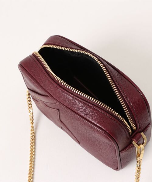 GOLDEN GOOSE（ゴールデングース）の「Star Bag ミニ レザー（ワインレッド） トーン・オン・トーンスター（ショルダーバッグ・レディース・ワインレッド・U）」の8枚目の写真