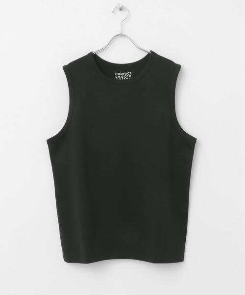 URBAN RESEARCH Sonny Label（アーバンリサーチサニーレーベル）の「コットンレイヤードタンクトップ（タンクトップ・メンズ・ブラック/オフホワイト/チャコールグレー・SMALL/MEDIUM/LARGE）」の3枚目の写真