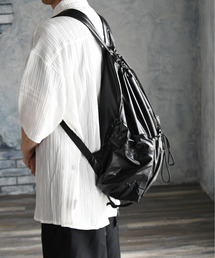 neos（ネオス）の「【neos】合成皮革 ツヤ加工 シャイニー バックパック リュック（バックパック/リュック）」