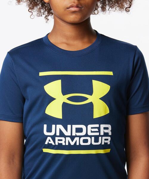 UNDER ARMOUR(アンダーアーマー)の「UAテック ショートスリーブ Tシャツ アンド ショーツ セット(トレーニング/キッズ)(Tシャツ/カットソー・キッズ・ネイビー・140cm/160cm/150cm)」の14枚目の写真
