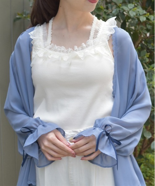 アクシーズファムトップス ハッピーバカンス柄ワンピース | レディース服・レディース