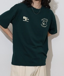 BEARAURA プリント オーバーサイズ Tシャツ UVカット COOL&DRY