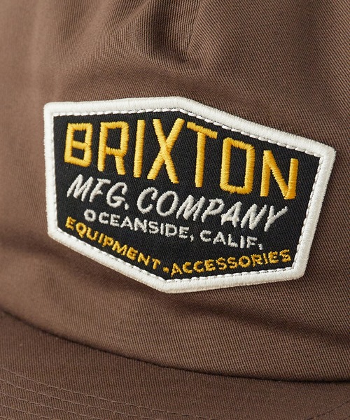 BRIXTON（ブリクストン）の「BRIXTON/ブリクストン COLESON HP SNPK キャップ 2026新作　再入荷（キャップ・メンズ・ブラウン/ブラック・ONE SIZE）」の10枚目の写真