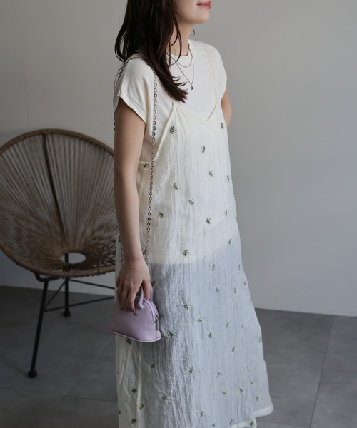 値下げ❗OLD ENGRAND 超美品❗ 上質小花ワンピース bd36029_cr1.jpg