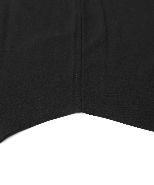 LUXSTYLE(ラグスタイル)の「楊柳ノースリーブシャツ(シャツ/ブラウス・メンズ・ホワイト/ブラック・L/M)」の4枚目の写真