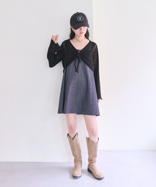 リメイク　ボレロ PRANK PROJECT｜シアーショートボレロ | Rakuten Fashion(楽天