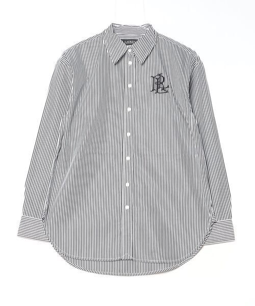 LAUREN RALPH LAUREN / ローレン ラルフ ローレン リラックス フィット ストライプド ブロードクロス シャツ セール】 リラックスド フィット ストライプド ブロードクロス