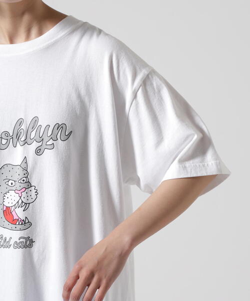 FUNG（ファング）の「FUNG/ファング　BASIC TEE BROOKLYN　Ｔシャツ（Tシャツ/カットソー・レディース・ホワイト・L/M/S/XS）」の10枚目の写真