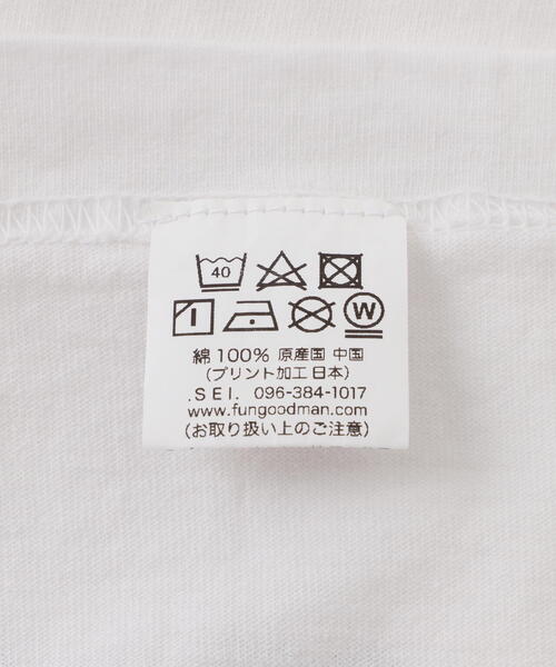 FUNG（ファング）の「FUNG/ファング　BASIC TEE BROOKLYN　Ｔシャツ（Tシャツ/カットソー・レディース・ホワイト・L/M/S/XS）」の13枚目の写真