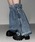 me+em selecti~[ZNgj́uy Qcolor zxebhTChWbvfjbOJo[ ^ Belted side zip denim leg coveribOEH[}[jvbu[