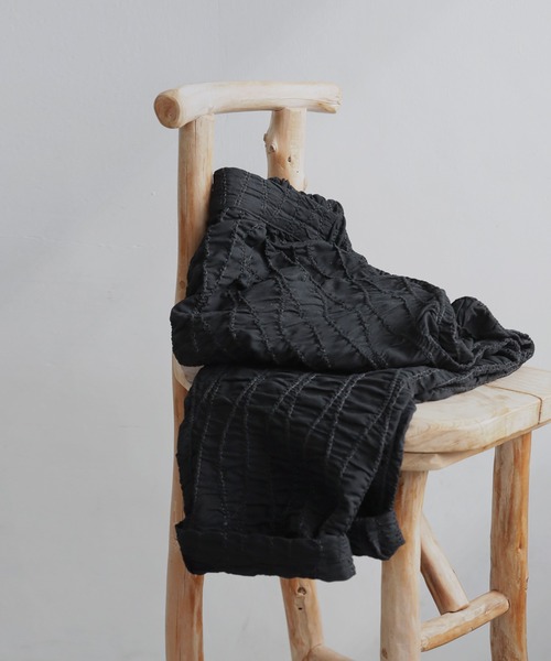 antiqua(アンティカ)の「ギャザーテーパードパンツ(その他パンツ・レディース・ブラック・ONESIZE)」の10枚目の写真