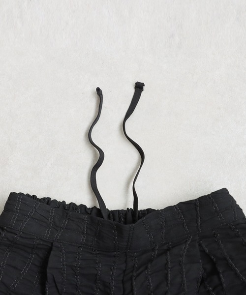 antiqua(アンティカ)の「ギャザーテーパードパンツ(その他パンツ・レディース・ブラック・ONESIZE)」の12枚目の写真