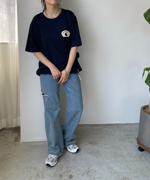 CARHARTT】Relaxed Fit Lightweight Short-Sleeve Pockt 1889