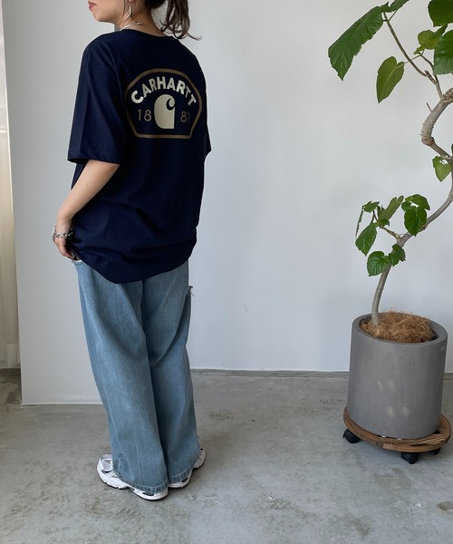 CARHARTT】Relaxed Fit Lightweight Short-Sleeve Pockt 1889
