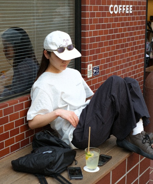 BROKEN BASE(ブロークンベース)の「シティマウンテングラフィックTシャツ(Tシャツ/カットソー・メンズ・ネイビー/ホワイト/アッシュ・MEDIUM/LARGE)」の17枚目の写真