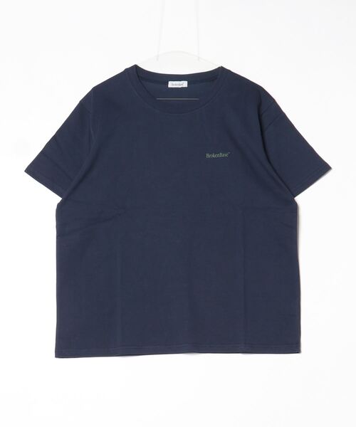 BROKEN BASE(ブロークンベース)の「シティマウンテングラフィックTシャツ(Tシャツ/カットソー・メンズ・ネイビー/ホワイト/アッシュ・MEDIUM/LARGE)」の14枚目の写真