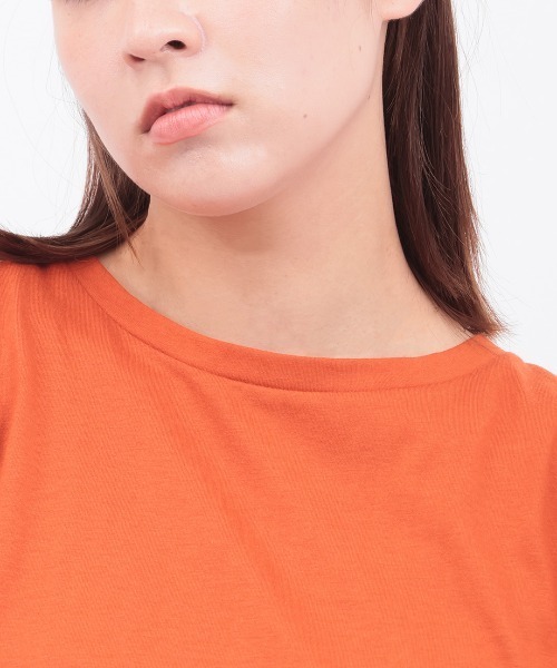チチカカ(チチカカ)の「バックレースレイヤードプルオーバー(Tシャツ/カットソー・レディース・オレンジ/ホワイト/チャコールグレー・FREE)」の19枚目の写真