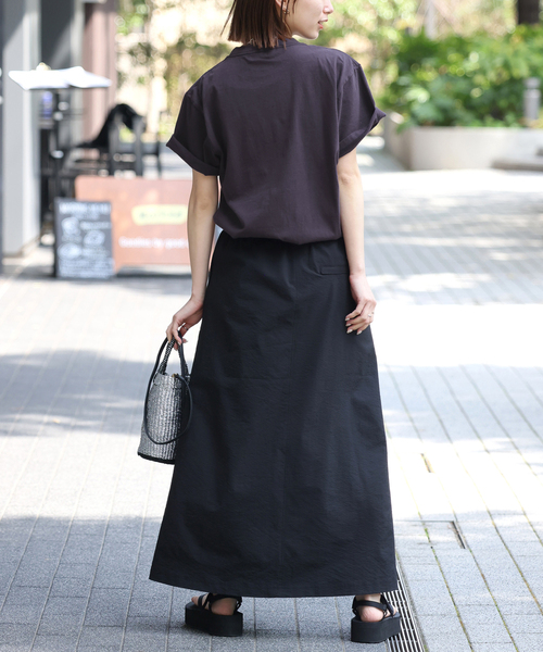 JOURNAL STANDARD relume(ジャーナルスタンダード レリューム)の「別注【GULFCOAST SPORTSWEAR】ロゴTシャツ(Tシャツ/カットソー・レディース・ブラウン/ネイビー・FREE)」の13枚目の写真