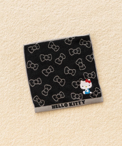 HELLO KITTY】ジャガードミニタオル 319766（ハンカチ/ハンドタオル