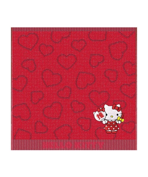 HELLO KITTY】ジャガードミニタオル 319766（ハンカチ/ハンド