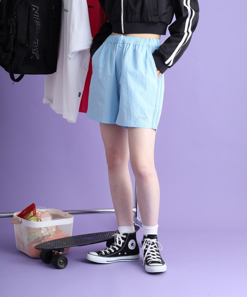 NERDY(ノルディ)の「シアサッカー ハーフパンツ(その他パンツ・メンズ・ホワイト/ブルー/ブラック・LL/L/S/M/SS)」の9枚目の写真