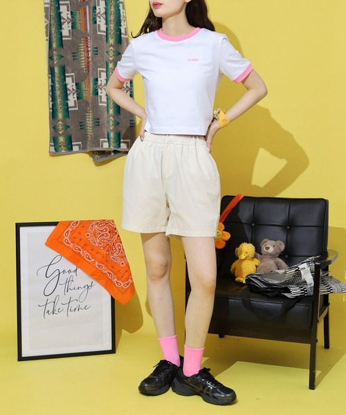 NERDY(ノルディ)の「シアサッカー ハーフパンツ(その他パンツ・メンズ・ホワイト/ブルー/ブラック・LL/L/S/M/SS)」の7枚目の写真