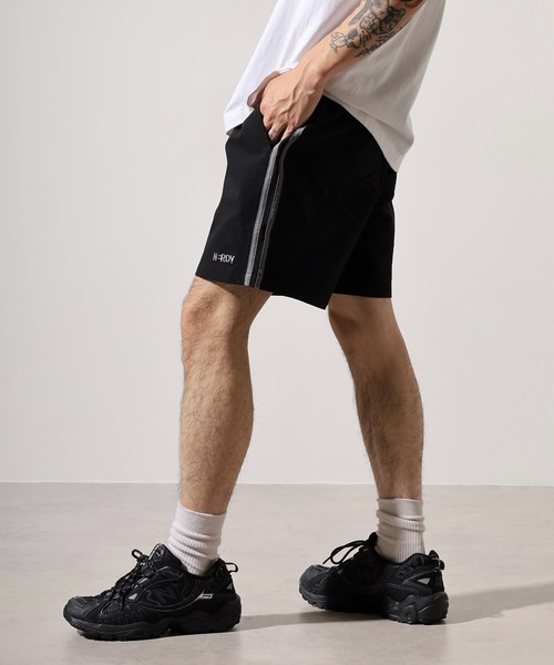 NERDY(ノルディ)の「シアサッカー ハーフパンツ(その他パンツ・メンズ・ホワイト/ブルー/ブラック・LL/L/S/M/SS)」の18枚目の写真