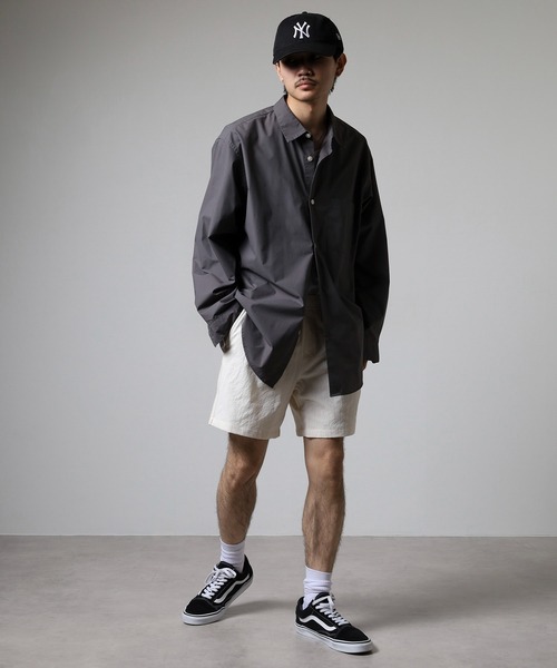 NERDY(ノルディ)の「シアサッカー ハーフパンツ(その他パンツ・メンズ・ホワイト/ブルー/ブラック・LL/L/S/M/SS)」の15枚目の写真