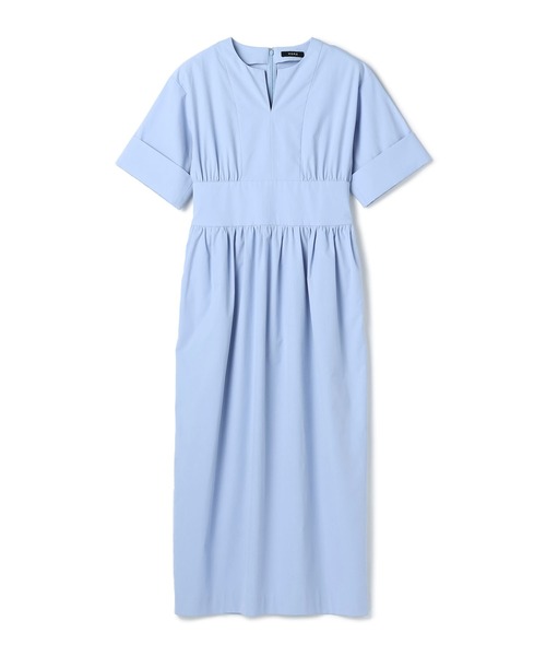 N.O.R.C（ノーク）の「ソフトタイプライターコクーンワンピース【COOL MOTION】（ワンピース・レディース・ネイビー/サックスブルー・S/M）」の18枚目の写真